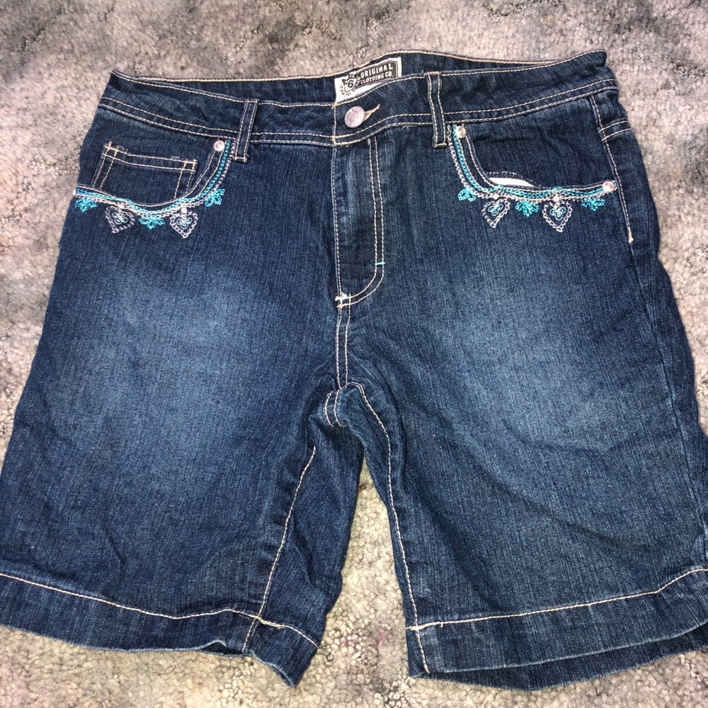 Bermuda Jean Shorts